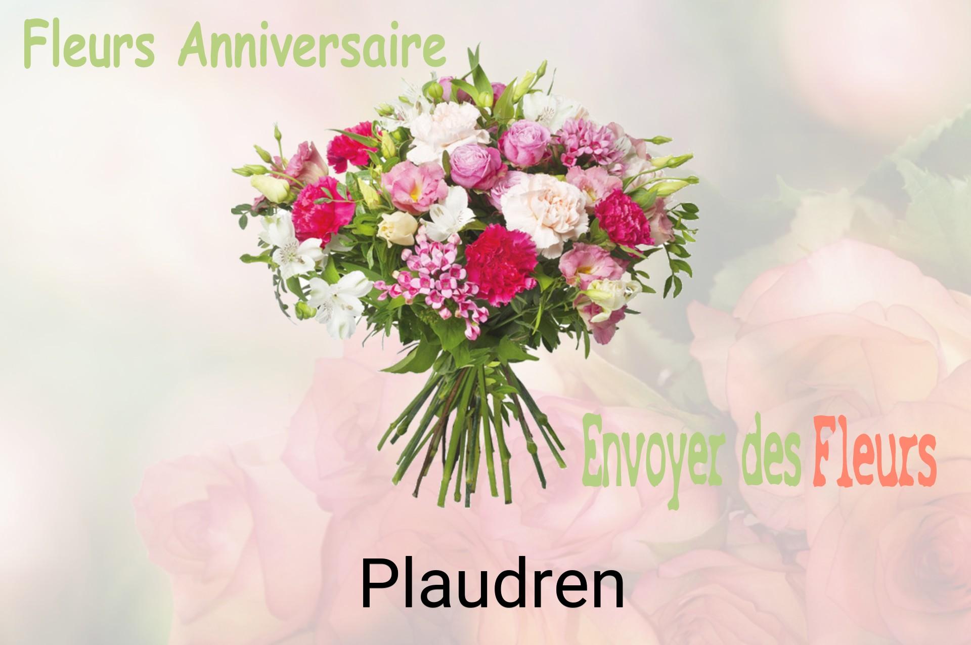 Bouquet de fleurs d’anniversaire livré à Plaudren